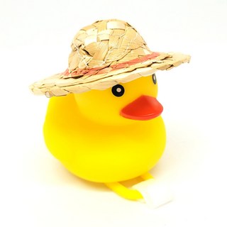 머스트해브템 LED 러버덕 라이트 자전거 오토바이 킥보드 필수품, 1개, 옐로