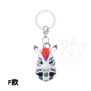 萬代 BANDAI 數碼寶貝大冒險造型吊飾 轉蛋 扭蛋 公仔 模型 全8款, 1個, F款/哥馬獸1F061