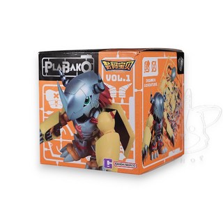 【M.M小舖】『現貨』 盒玩 BANDAI PLABAKO 數碼寶貝大冒險 組裝盲盒 VOL.1 盒抽 一中盒8入, 1個, 單個盲抽
