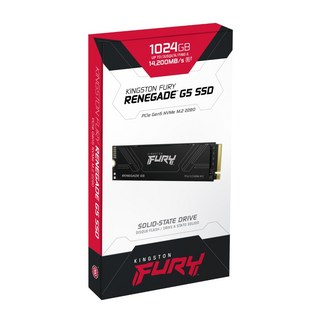 金士頓 FURY Renegade G5 1TB 2TB 4TB PCIe 5.0 NVMe M.2 SSD 固態硬碟