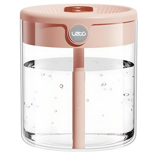 레토 듀얼 클린 대용량 미니 가습기 1.4L, LHD-UD05, 핑크