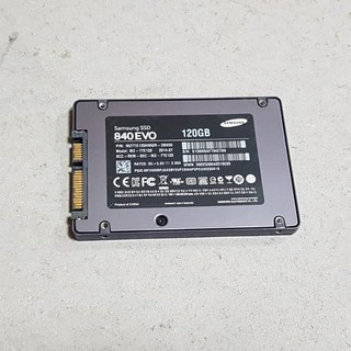 삼성부팅용 SSD 120GB HDD WIN10 깔려있슴(인증받음), 개