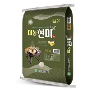 미농 국산 현미, 20kg, 1개