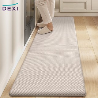 DEXI 쿠션 싱크대 방수 PVC 주방매트, 베이지