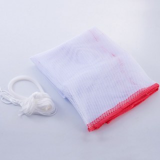 난간 안전망 2m 79cm 방범 울타리 메쉬 그물망, 1개, 2m 80cm 계단 보호망 레드