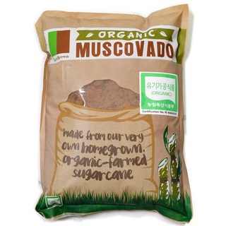 팜플러스 비정제 유기농설탕 마스코바도, 3kg, 1개