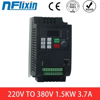 모터 속도 제어용 주파수 인버터 1 상 220V 입력 3 750W-11KW VFD 조절 가능 드라이브, 01 1 phase 220V, 01 3 phase 380V, 01 3 phase 380V, 1개