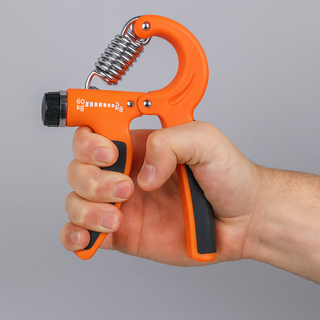 리치 강도조절 미끄럼방지 그립 악력기, 1개, 레드