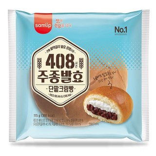 삼립 주종 단팥크림빵 115g, 10개