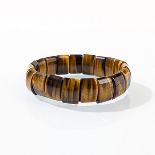 【杰鴻】虎眼手排直形弧面珠11X15MM寶石珠DIY手工材料