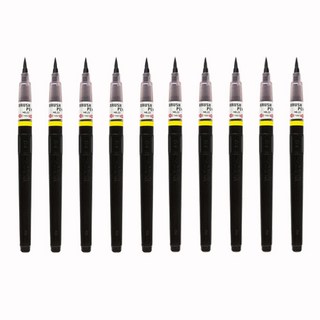 쿠레타케 붓펜 22호 중 CNDM150-22S, 블랙, 10개