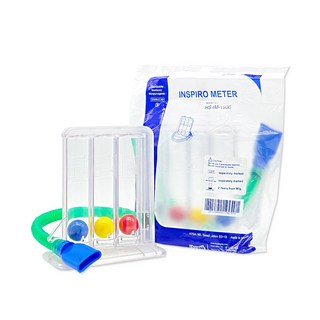 인스피로메타 재호흡기 폐활량계 폐활량 측정기, 1개, 1개입