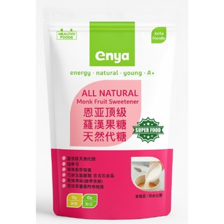 enya 羅漢果代糖 添加菊苣纖維/赤藻糖醇, 1個, 500g/袋