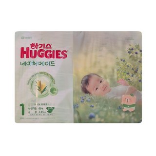 New 하기스 네이처메이드 밴드형 기저귀 1단계 남여공용 66p X 1팩 / 2025년형