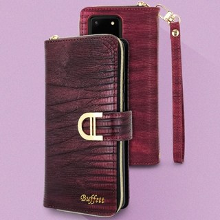 버핏 루시드 지퍼 지갑형 다이어리 휴대폰 케이스