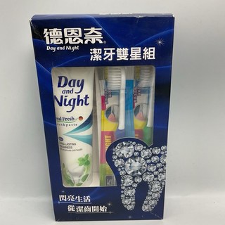 德恩奈 超值口腔潔牙組 出清特惠，一次購足，維持口腔健康, 1個, 潔牙雙星組