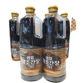 샘표 양조간장 701 1.7Lx2개 진간장 샘표간장 코스트코간장 맛간장, 1.7L, 2개