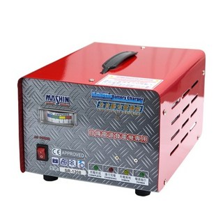 麻新電子 UPS 發電機電池充電器 SR1208 自備電源 全自動充電 電池維護 哈家人, 1個