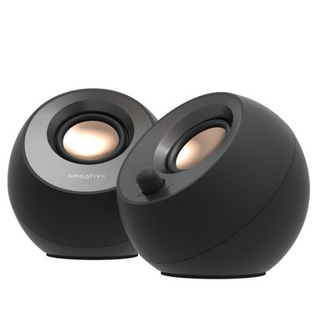 크리에이티브 PEBBLE V3 PC용 스피커, MF1700 블랙