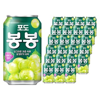 해태htb 포도봉봉, 340ml, 24개