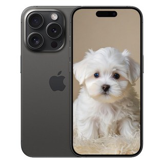 아이폰 15 프로 128GB 미개봉 새제품, 블랙 티타늄