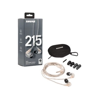 SHURE SE215 監聽耳機 隔音 入耳式耳機, 透明