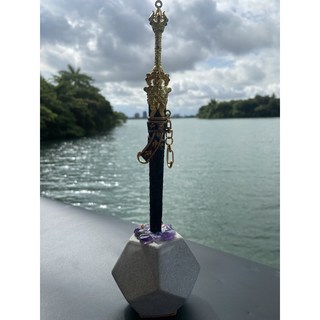 石中劍之鎮魔尺長劍拆信刀--石中寶劍象徵鎮妖除魔防小人.辦公室必備(台灣在地文創), 1個