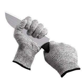 아띠꼴로 손지킴이 베임방지 안전 장갑 작업용 주방 육가공 절단방지, 2세트