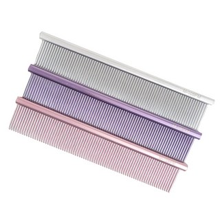 MADAN MADAN 마단 4인치 카본 미니콤(파인) M-105FM 10.5cm 소형 페이스콤 얼굴빗 소형견빗 Face comb / Moustache comb, 1개, 105FM 핑크