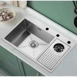 업소용 싱크볼 수도꼭지X 카페 컵세척 자동 사각 씽크볼 텀블러 컵워셔, 컵 와셔 100x46 더블 A세트