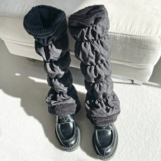 [올디플] 레그워머 발토시 겨울 방한용품 다리 무릎 보온 패딩 기모