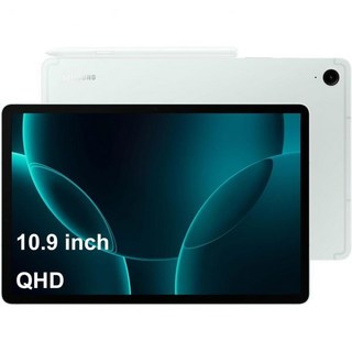삼성 갤럭시 탭 S9 FE 안드로이드 태블릿(10.9인치 터치스크린 8GB RAM 256GB 스토리지 18시간 긴 배터리 수명 S펜 12MP 전면 카메라 + 8MP 후면 경량, 8GB|256GB Storage, Green