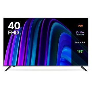 이노스 FHD LED 프리미엄 TV, 101cm(40인치), E4000FC, 스탠드형, 고객직접설치