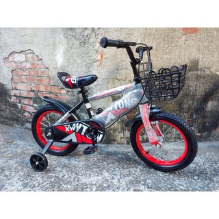 兒童越野腳踏車 12吋 小朋友自行車 快拆座墊 打氣輪, 紅, 1個