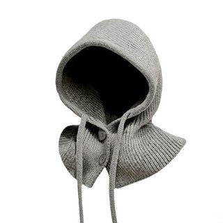 Serlace巴拉克拉法帽 女秋冬季護耳保暖連衣帽