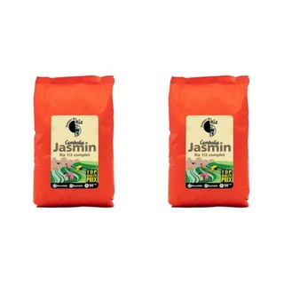 Autour du Riz 오뚜흐 뒤 히 캄보디아 자스민 쌀, 2개, 2kg