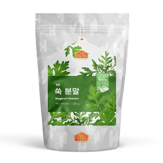 건강한우리집비옴 강화 쑥 분말, 1개, 300g