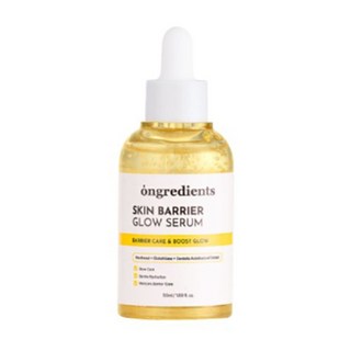 ongredients SKIN BARRIER GLOW SERUM，保濕提亮，修復肌膚屏障，打造健康光澤肌, 1件, 50ml
