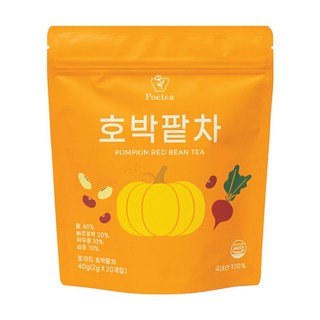 포이티 호박팥차 국산, 2g, 1개, 20개입