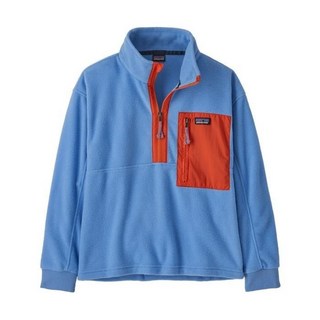 [백화점출고] 파타고니아 키즈 마이크로디니 반집업 플리스 풀오버 ABUNDANT BLUE 뽀글이 자켓 후리스 커플 겨울