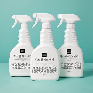 가성비가브랜드다 뿌리는 락스플러스 욕실세정제, 900ml, 3개