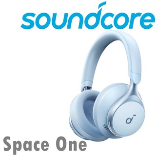 Soundcore Space One 耳罩式耳機, 藍色