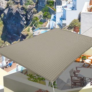 그늘애 국산 썬쉐이드 아일렛, 국산 아일렛 썬쉐이드, 블랙바닐라 2m x 2m