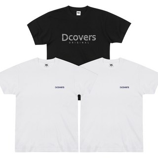 [디커버스] 1+1+1 DCOVERS 반팔 티셔츠 20수 면티 3장