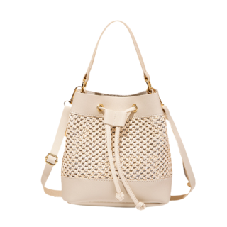 [메리샵]썸머 내추럴 버킷 크로스백