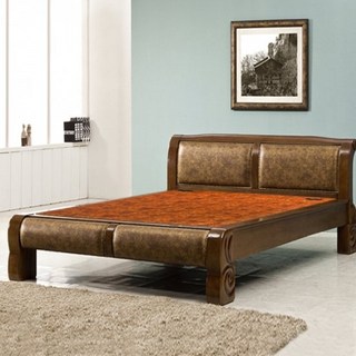 [구들장] 금강Q 퀸 황토숯볼 흙침대, 브라운