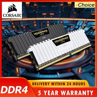 DDR4 RAM 데스크탑 메모리 Vengeance 16GB 8GB 3200MHz 3600MHz m Memoria Rams PC4 게임 지원 마더보드, [24] White 32G 3200Mhz x2, 2개