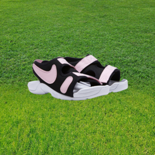 국내매장판 나이키 선레이 어저스트6 주니어 슬라이드 핑크 폼 DX5544-001