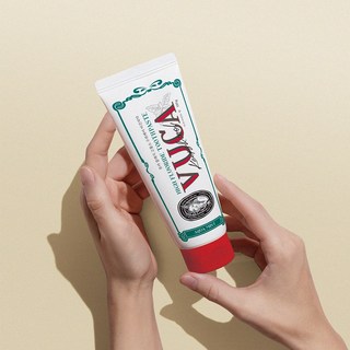 VUCA 護理牙膏 (韓國製) 美白/抗敏/含氟/草本 牙膏, 1個, 經典亮白牙膏【花香薄荷】,【1入無禮盒】