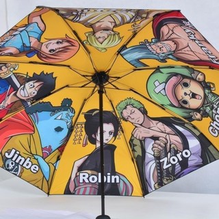 海賊王雨傘潮牌新款十骨自動開收動漫太陽傘禮盒遮陽傘晴雨兩用